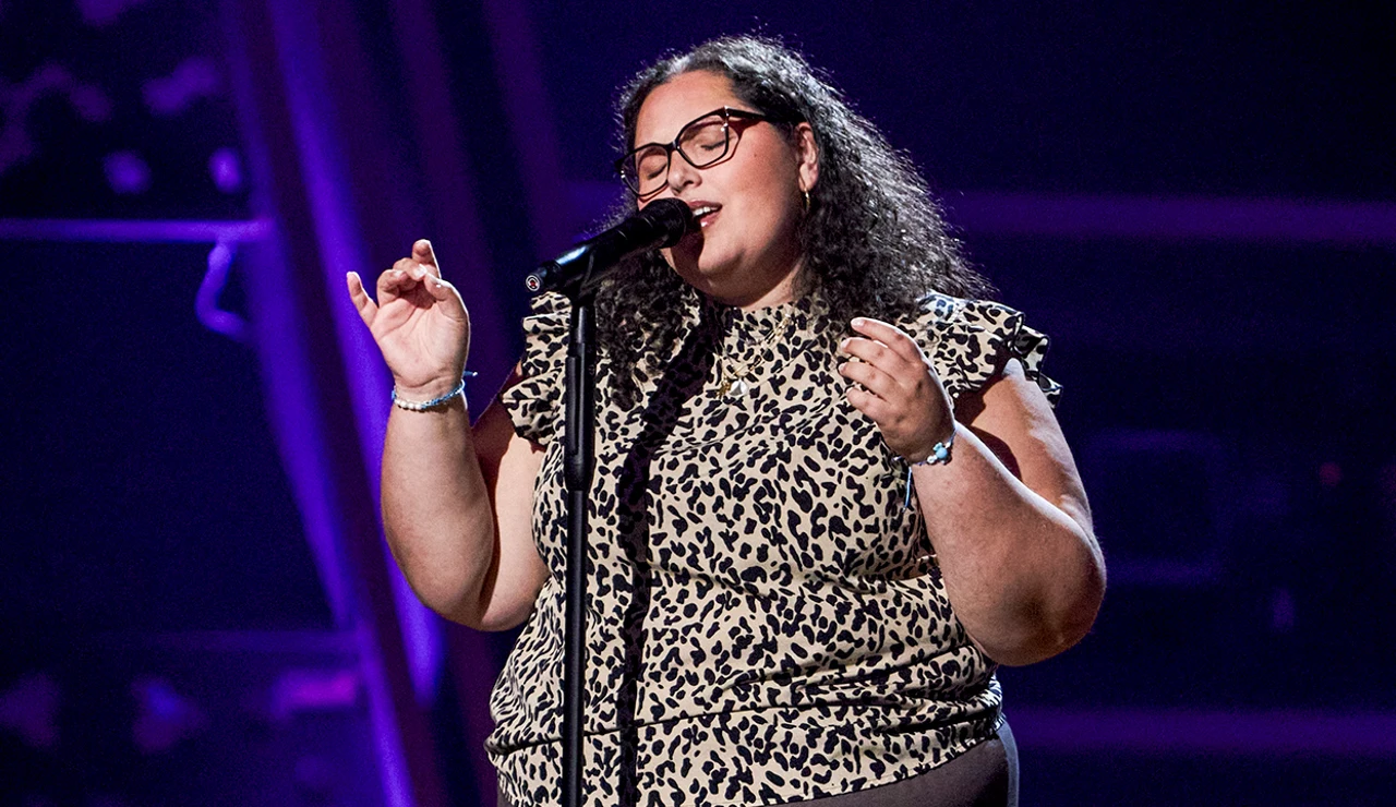 María, talent de La Voz