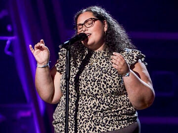 Mar&iacute;a, talent de La Voz
