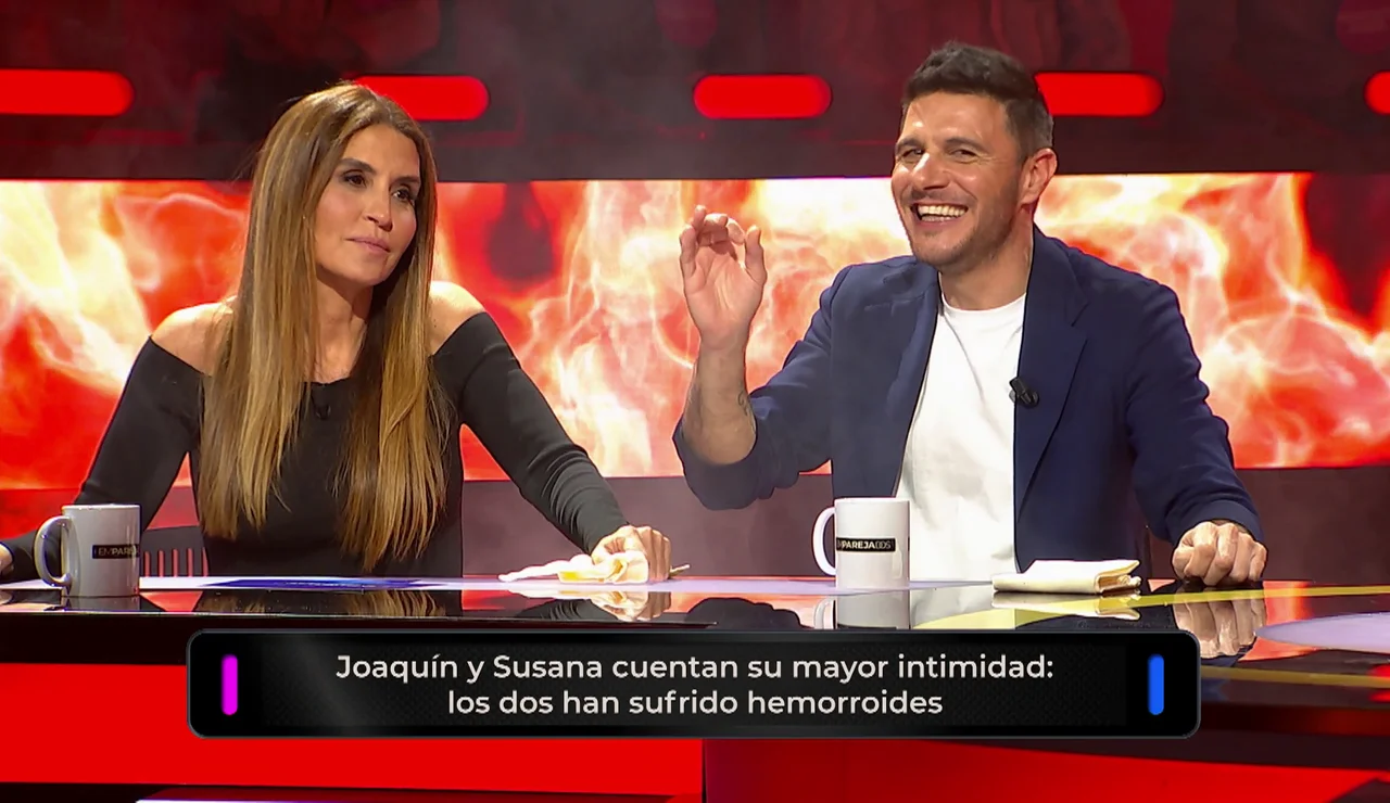 Joaquín Sánchez y Susana Saborido descubren una intimidad