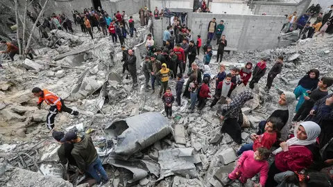 Las masacres se multiplican en la capital de la franja de Gaza. Medio millón de personas no tienen adónde ir Las masacres se multiplican en la capital de la franja de Gaza. Medio millón de personas no tienen adónde ir