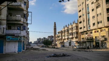 Imagen de archivo de una calle de Gaza