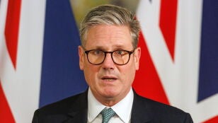 Imagen de archivo del primer ministro brit&aacute;nico, Keir Starmer