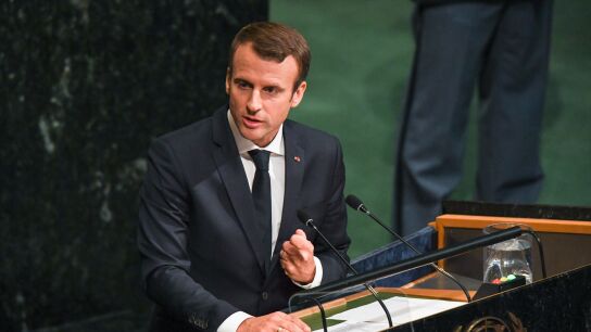 Presidente franc&eacute;s, Emmanuel Macron