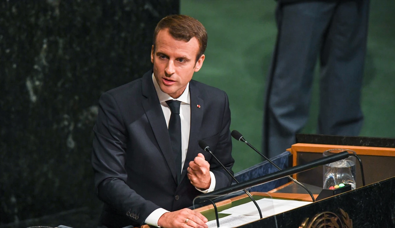 Presidente francés, Emmanuel Macron