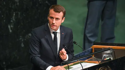 Presidente francés, Emmanuel Macron Presidente francés, Emmanuel Macron
