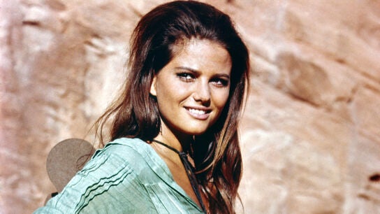 Claudia Cardinale en The professionals en 1966