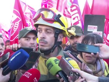 Bomberos forestales y agentes medioambientales claman en Valladolid por un Pacto de Estado contra los incendios
