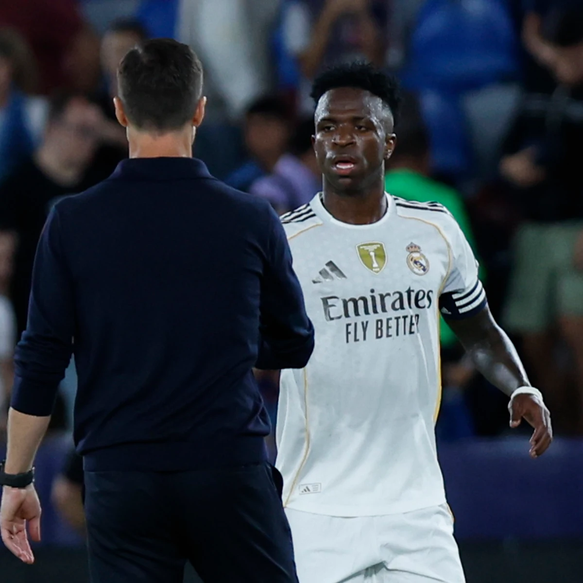 Xabi Alonso, sobre Vinícius: "Ha sido decisivo e importante. Un gran partido"