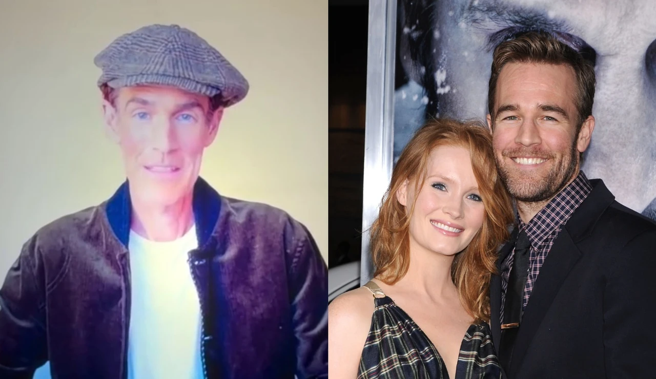 James Van Der Beek y su mujer Kimberly