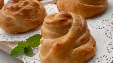 Rosas de pan de leche: receta casera de Joseba Arguiñano Rosas de pan de leche: receta casera de Joseba Arguiñano