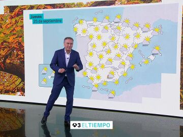 Roberto Brasero: "Hasta aquí llegó la bajada de las temperaturas"