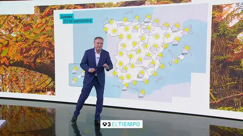 Roberto Brasero: "Hasta aquí llegó la bajada de las temperaturas" Roberto Brasero: "Hasta aquí llegó la bajada de las temperaturas"