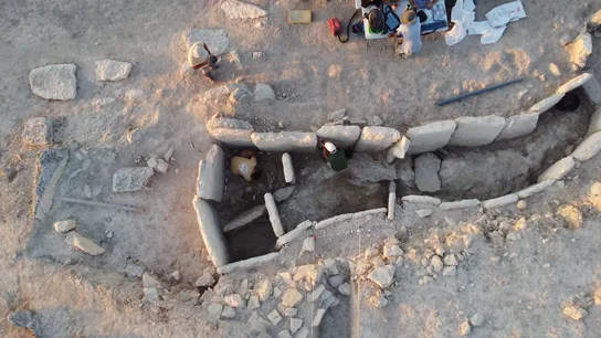 Hallan un dolmen en Málaga Hallazgo arqueológico