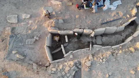 Hallan un dolmen en Málaga Hallazgo arqueológico