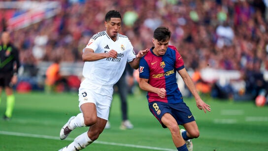 Bellingham y Pedri en El Cl&aacute;sico