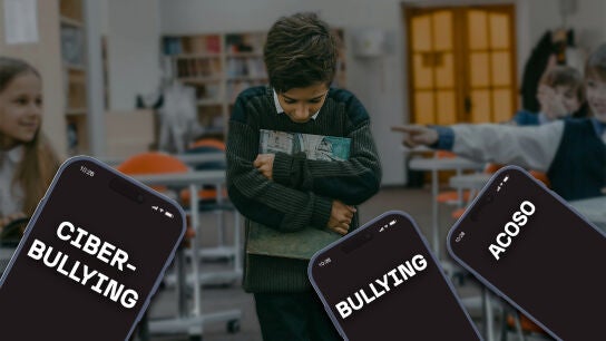 Imagen sobre el bullying