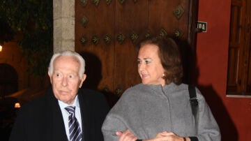 Curro Romero y Carmen Tello, en Sevilla en 2023