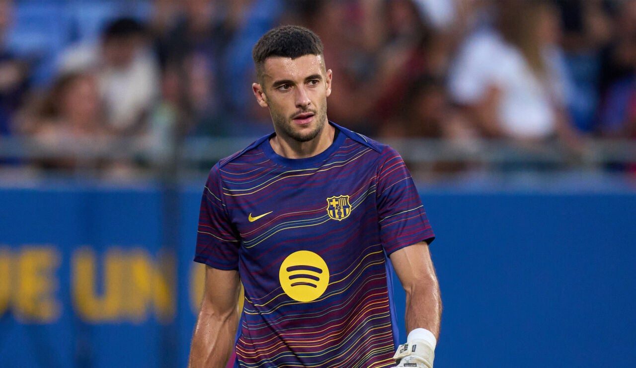 El portero del Barcelona Joan Garc&iacute;a