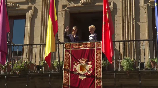La Princesa Leonor en el Palacio de Navarra La Princesa Leonor en el Palacio de Navarra