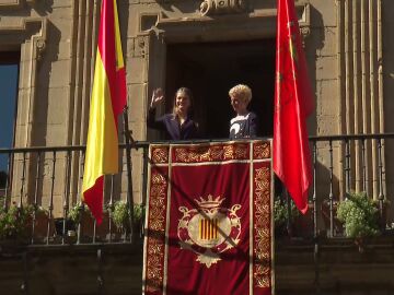 La Princesa Leonor en el Palacio de Navarra