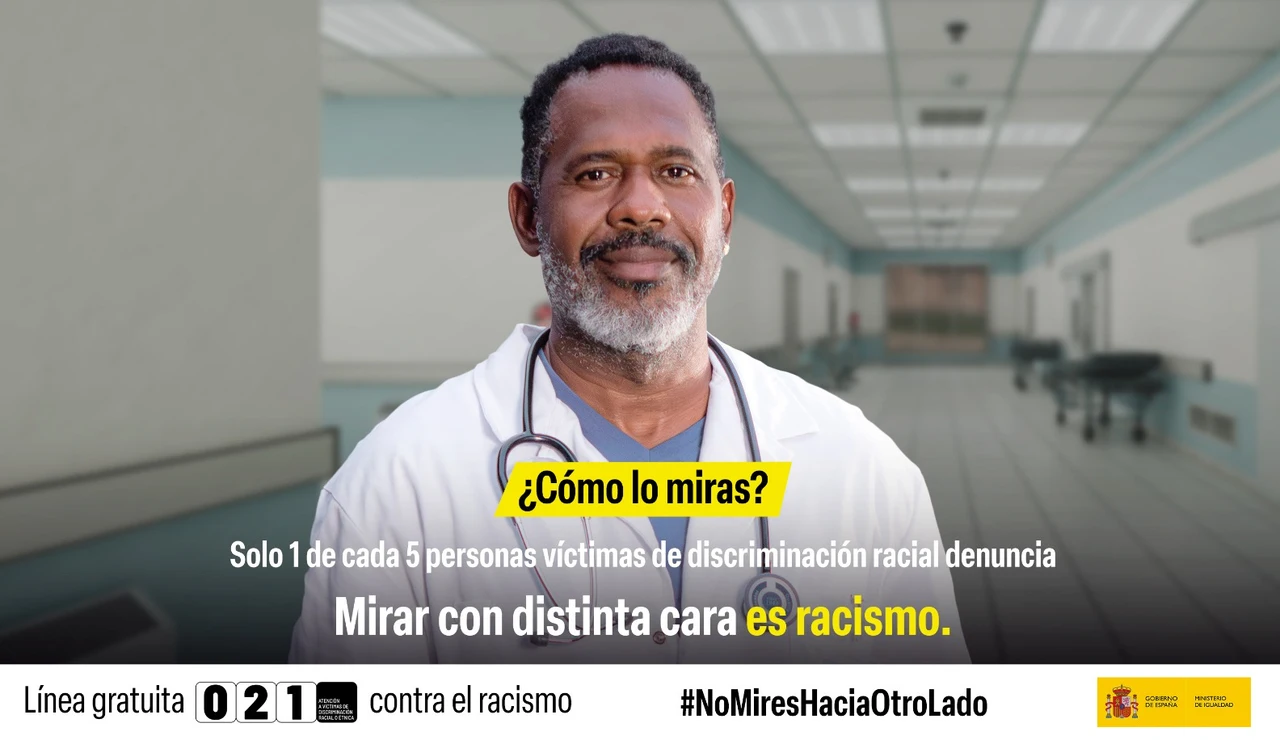 "No mires hacia otro lado", la nueva campaña del Ministerio de Igualdad