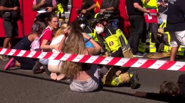 Garachico, en Tenerife, vive un simulacro de erupción volcánica