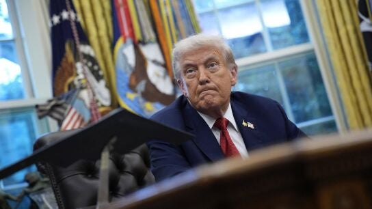 Trump informa de "intensas negociaciones" con pa&iacute;ses de Oriente Pr&oacute;ximo para un acuerdo de paz en Gaza