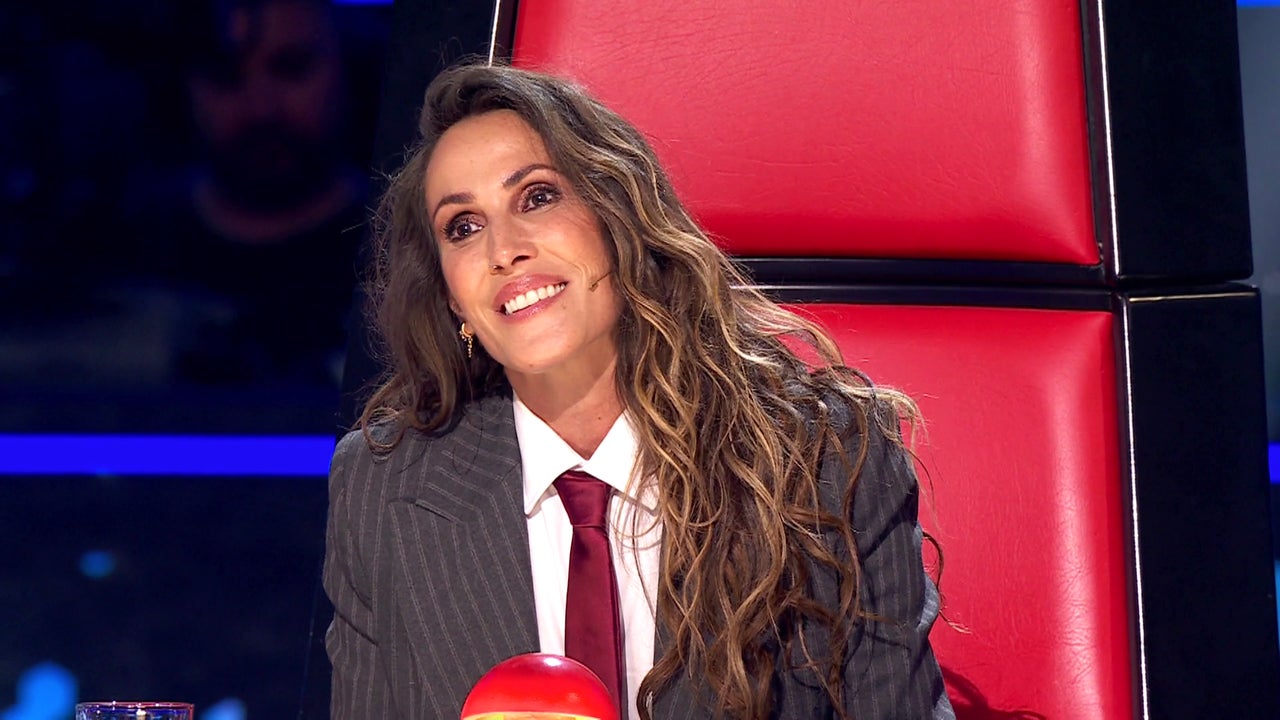 Malú aprende de Pablo López con el discurso con los talents Malú aprende de Pablo López con el discurso con los talents