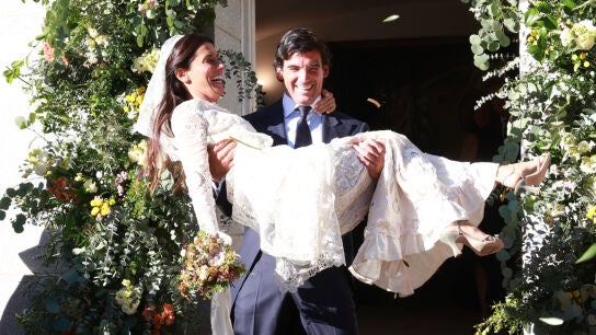 Boda de Jaime Mart&iacute;nez-Bordi&uacute; Aznar y Andrea Garc&iacute;a