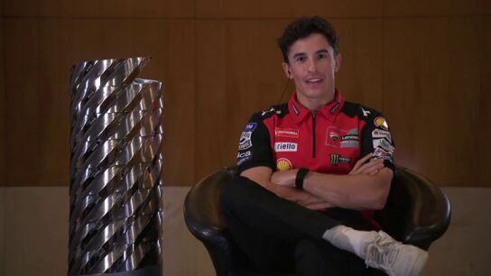 Marc M&aacute;rquez, en Antena 3 Noticias: "El deporte me ha ense&ntilde;ado que la vida te puede cambiar de un d&iacute;a para otro"
