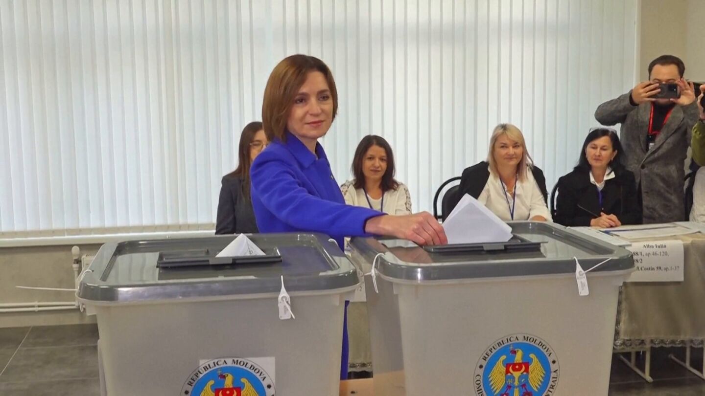 Maia Sadun votando 