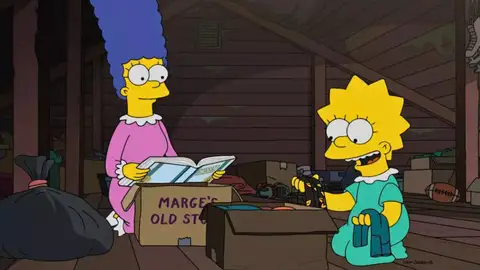 Marge y Lisa Simpson Marge y Lisa Simpson