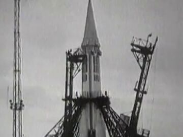 Lanzamiento del satélite Sputnik Lanzamiento del satélite Sputnik