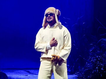 Bad Bunny durante su residencia No me quiero ir de aqu&iacute; en Puerto Rico