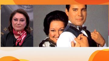 Montserrat Caballé y Freddie Mercury