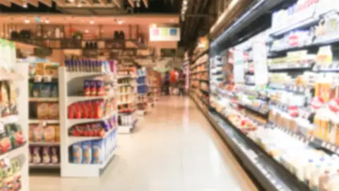 Pasillo de supermercado Pasillo de supermercado