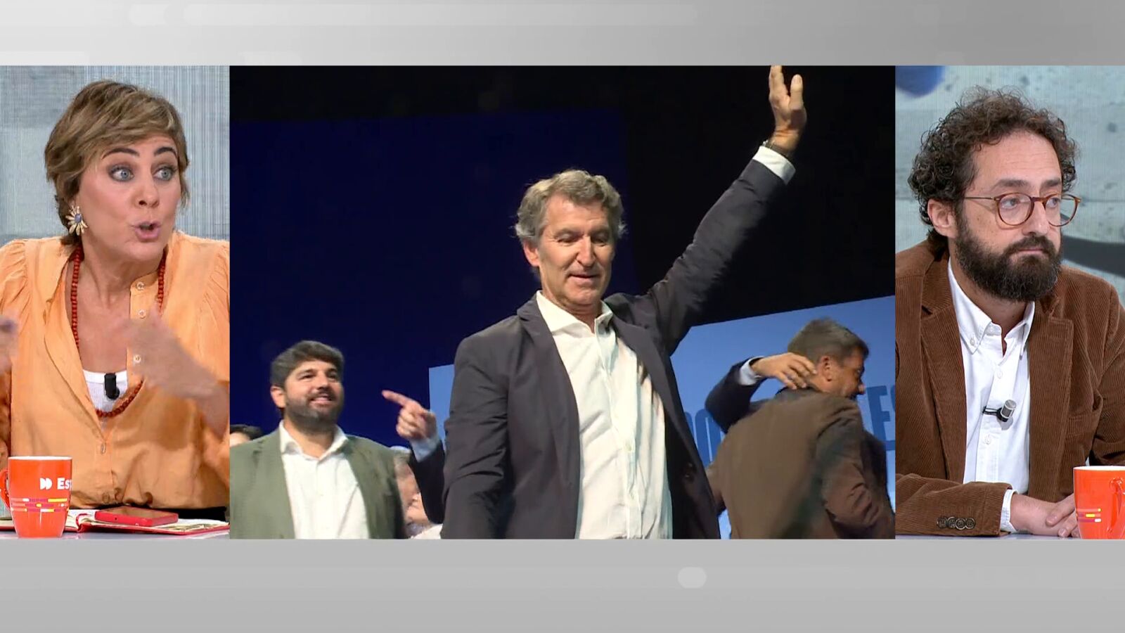 Tensión entre Joaquín Manso y Lorena Ruiz- Huerta por las propuestas del PP sobre inmigración: 