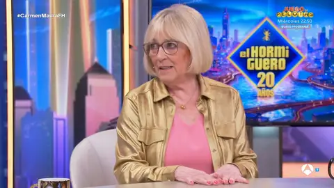 Carmen Maura estrena sus 80 años en El Hormiguero: "Puedes hacer lo que te dé la gana" Carmen Maura estrena sus 80 años en El Hormiguero: "Puedes hacer lo que te dé la gana"