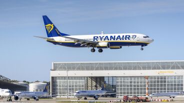 Avi&oacute;n de Ryanair. 