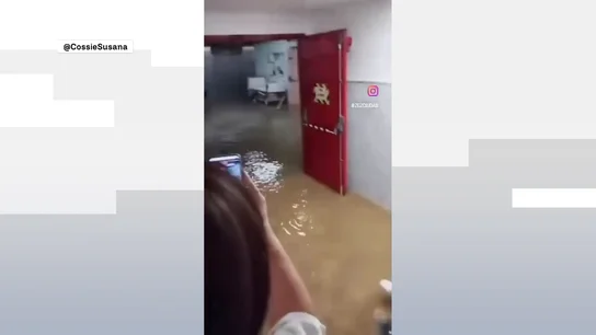 Inundación en Hospital Royo Vilanova de Zaragoza Inundación en Hospital Royo Vilanova de Zaragoza