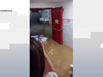 Inundación en Hospital Royo Vilanova de Zaragoza