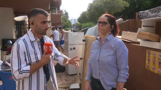 Enfado de una vecina en Ibiza