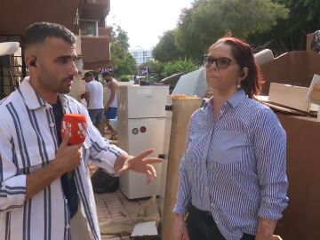 Enfado de una vecina en Ibiza