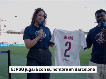 La camiseta con la que hoy jugará el PSG en Barcelona