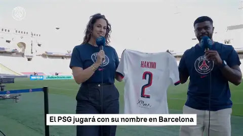 La camiseta con la que hoy jugará el PSG en Barcelona La camiseta con la que hoy jugará el PSG en Barcelona