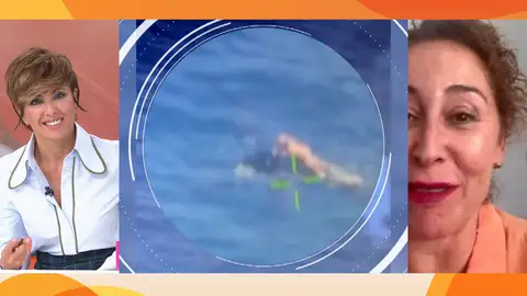 Rescatan a un hombre Rescatan a un hombre