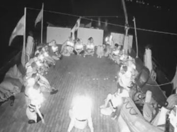 Embarcación de la Flotilla