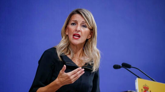 Yolanda D&iacute;az, vicepresidenta segunda del Gobierno y ministra de Trabajo 