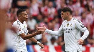 Fede Valverde, en un partido con el Real Madrid