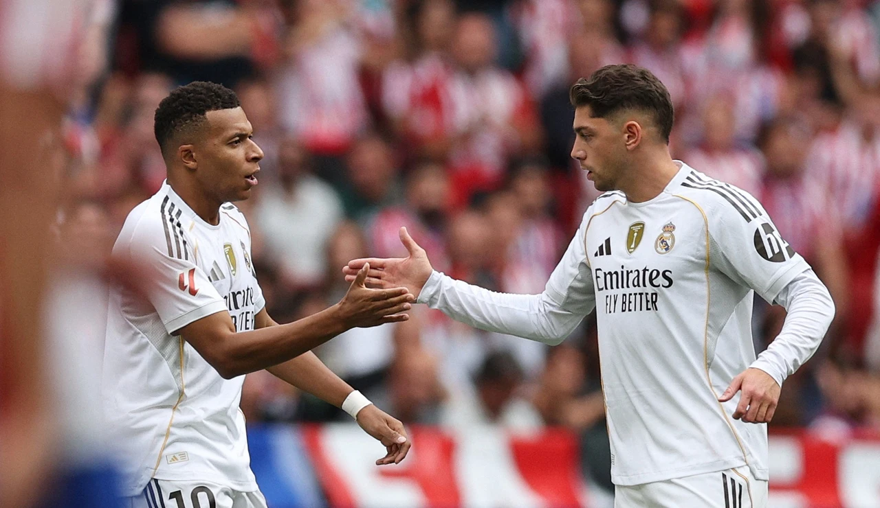 Fede Valverde, en un partido con el Real Madrid
